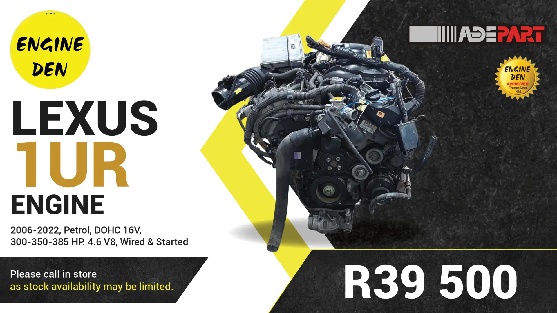 Lexus 1UR Engine | Engine Den