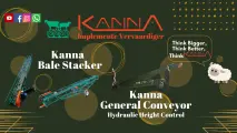 Kanna Bale Stacker & General Conveyor (Hydraulic Height Control) | Kanna Industries