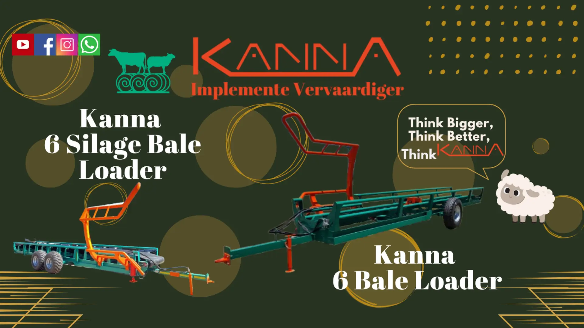 Kanna 6 Silage Bale Loader &amp; 6 Bale Loader | Kanna Industries