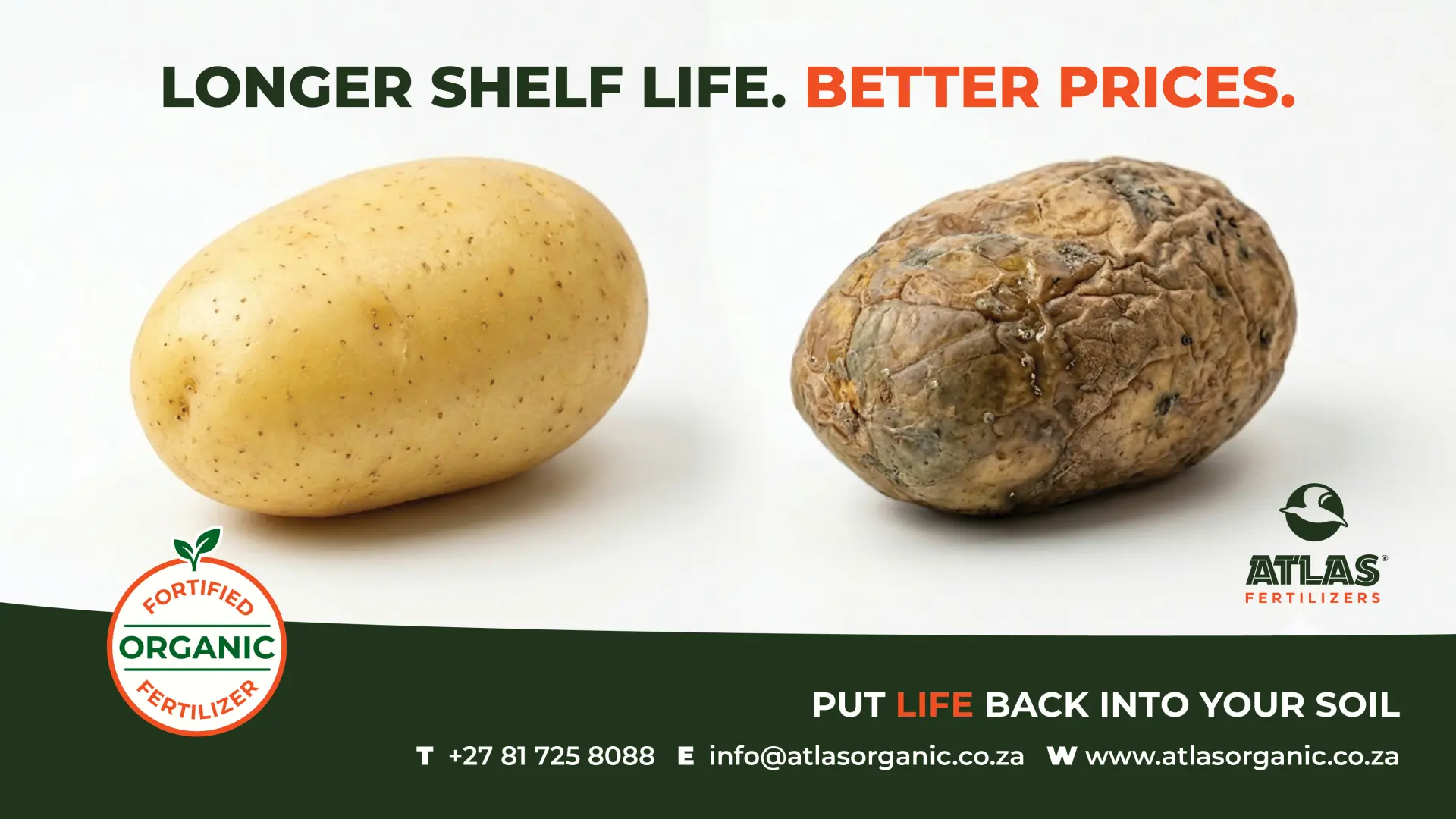 Longer Shelf Life | Better Prices | Atlas Fertilizers
