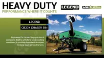 Heavy duty performance where it counts | CB30K Chaser Bin | Agri Afrika