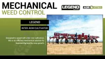 Mechanical weed control | Legend inter-row cultivator | Agri Afrika