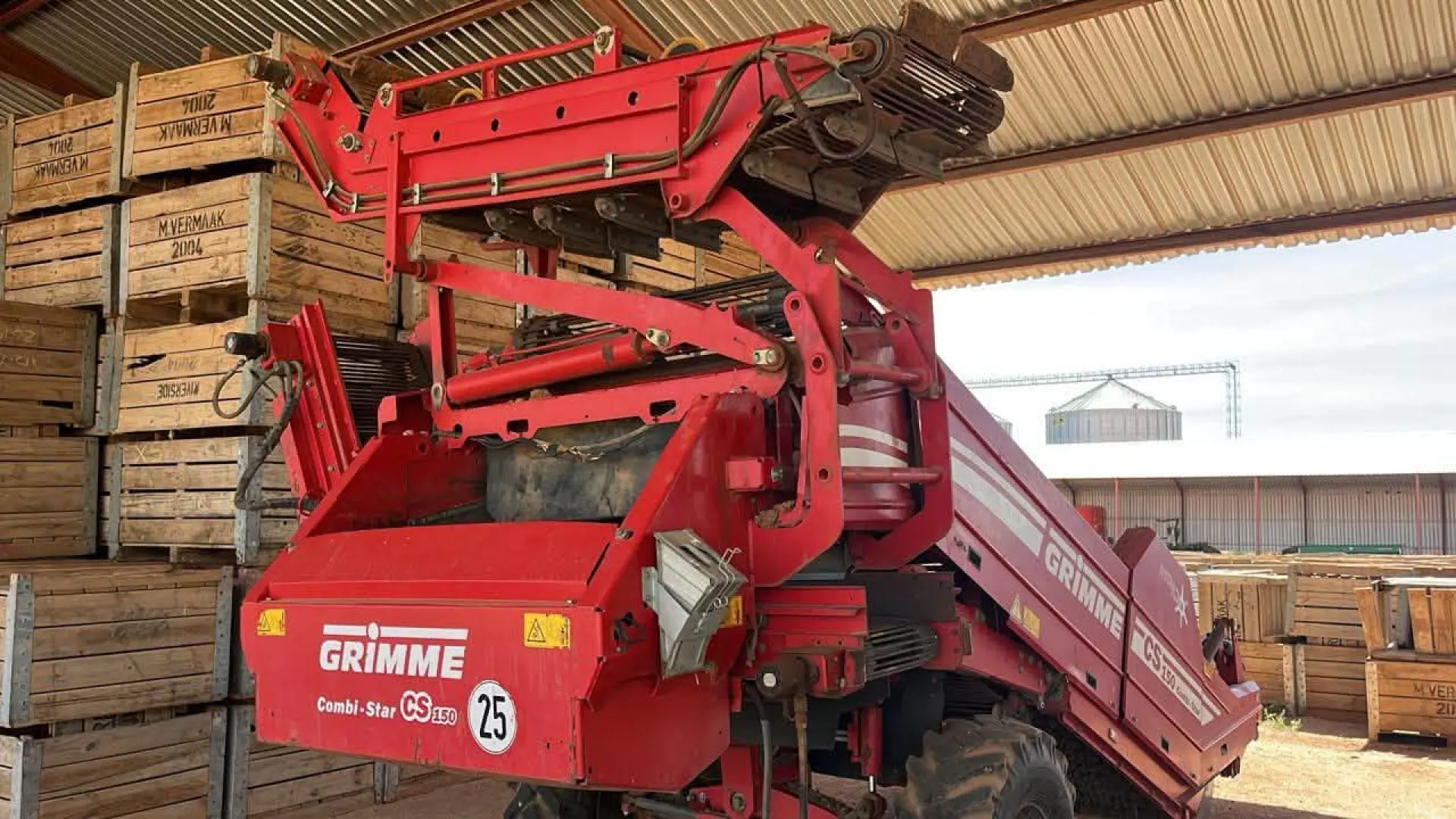 Grimme CS 150 destoner | Agrimar 