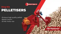 Ring die pelletisers | D6 Pelletiser | Drotsky