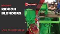 Mild steel ribbon blenders | Drotsky