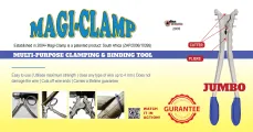 Jumbo multi-purpose clamping & binding tool | Magi-Clamp