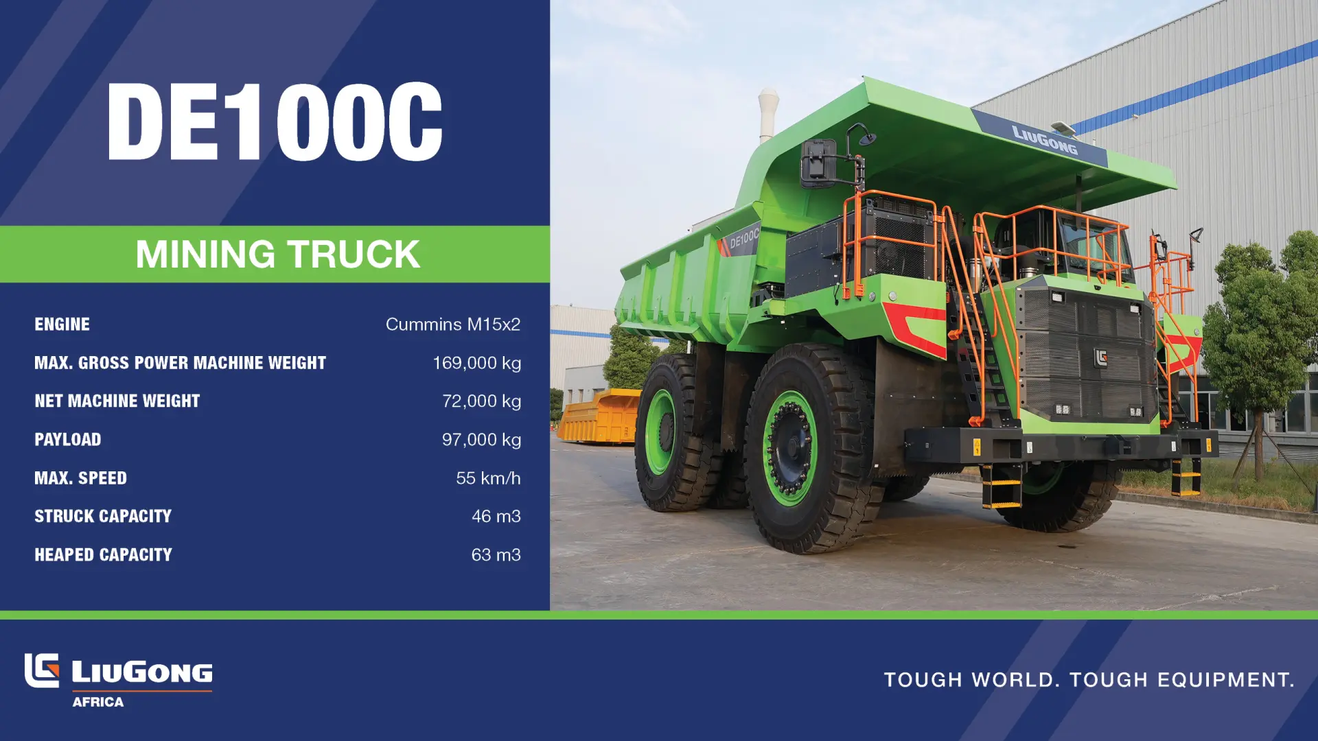 DE100C Mining truck | LiuGong