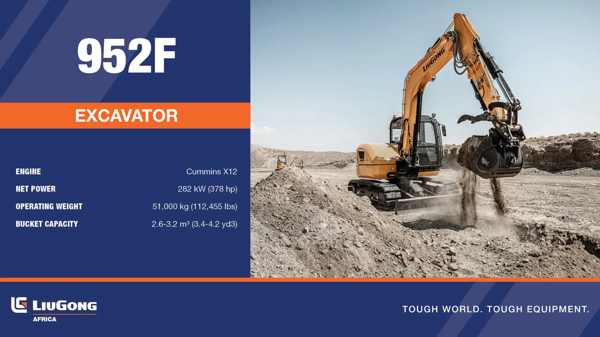952F Excavator | LiuGong Africa