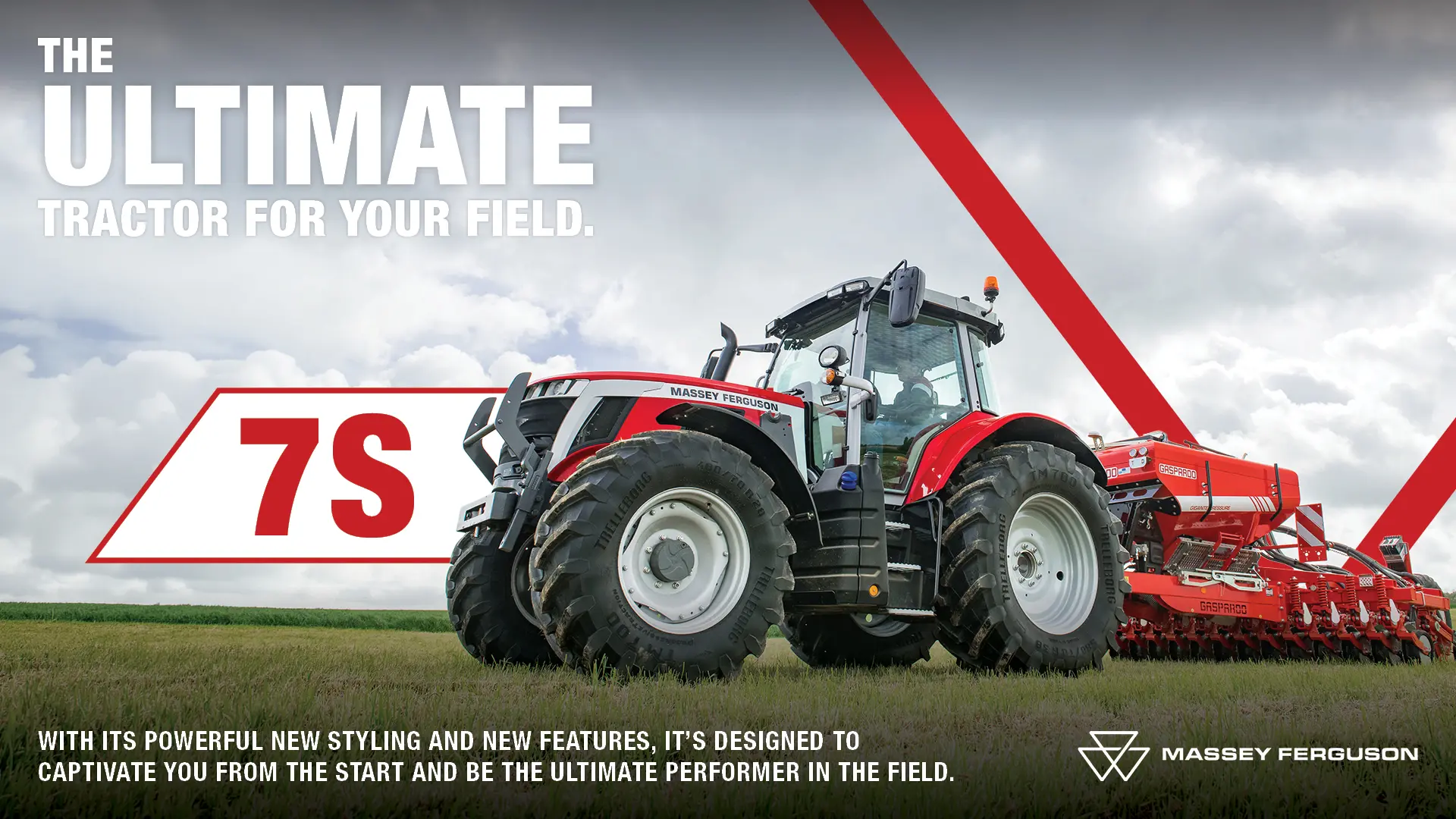 Massey Ferguson 7S Series | 155-210 hp (114-154 kW)
