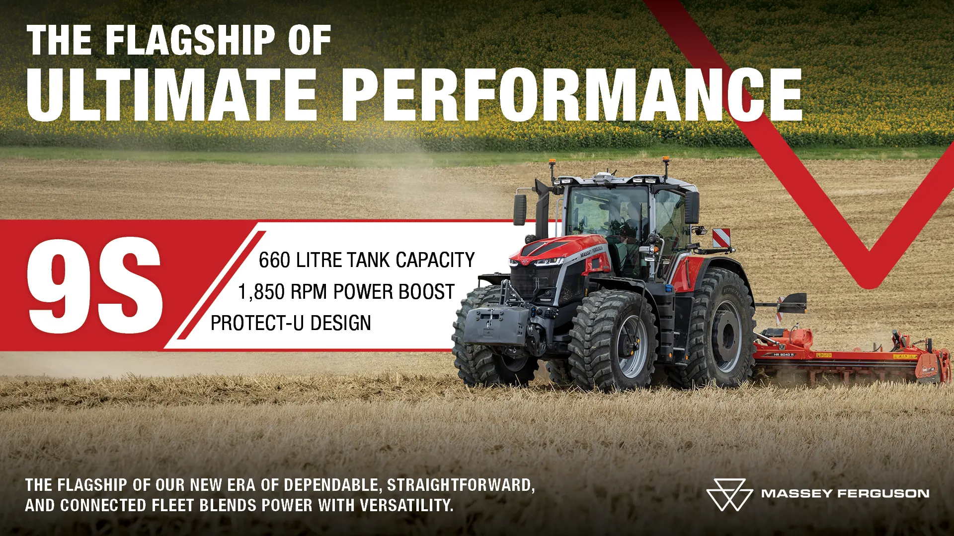 Massey Ferguson 9S Series | 340-425 hp (250-313 kW)