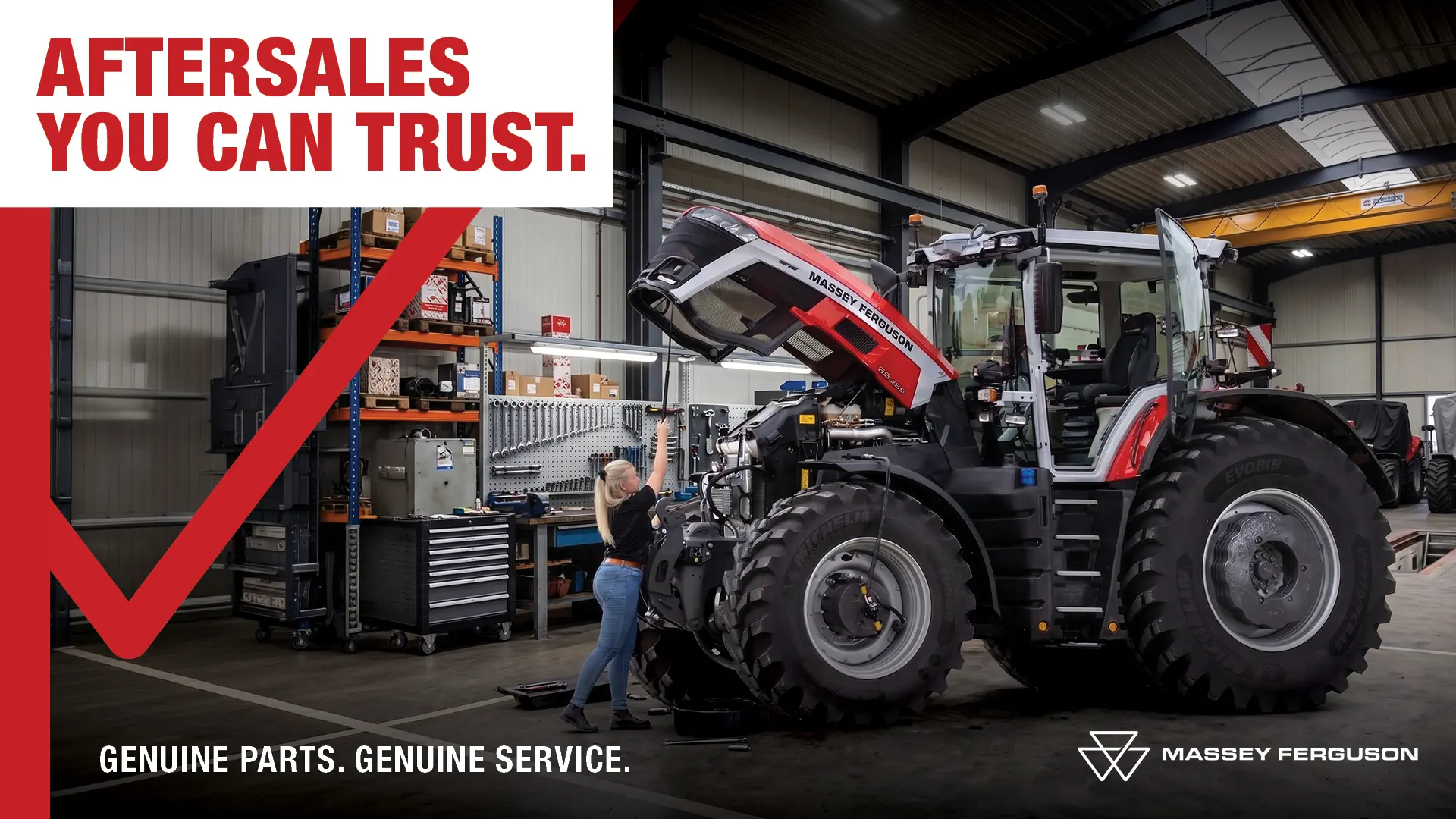 Massey Ferguson genuine AGCO parts &amp; aftersales support | Genuine parts. Genuine service.
