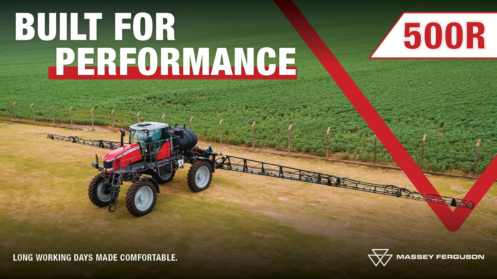 Massey Ferguson 500R self-propelled sprayer