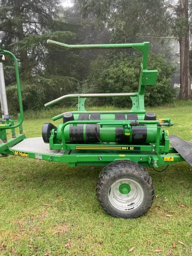 2015 Mchale 991BC wrapper | QAC Equipment