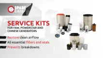 Service kits for FAW, Powerstar and Chinese generators | Spare Care