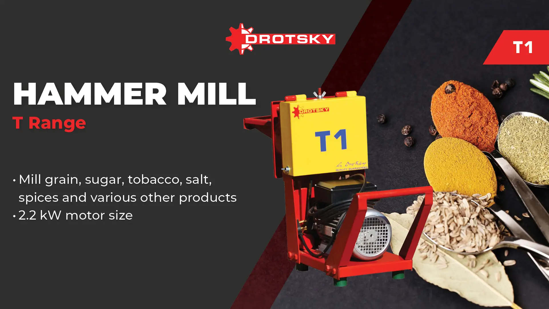 The T1 Hammer mill | Drotsky