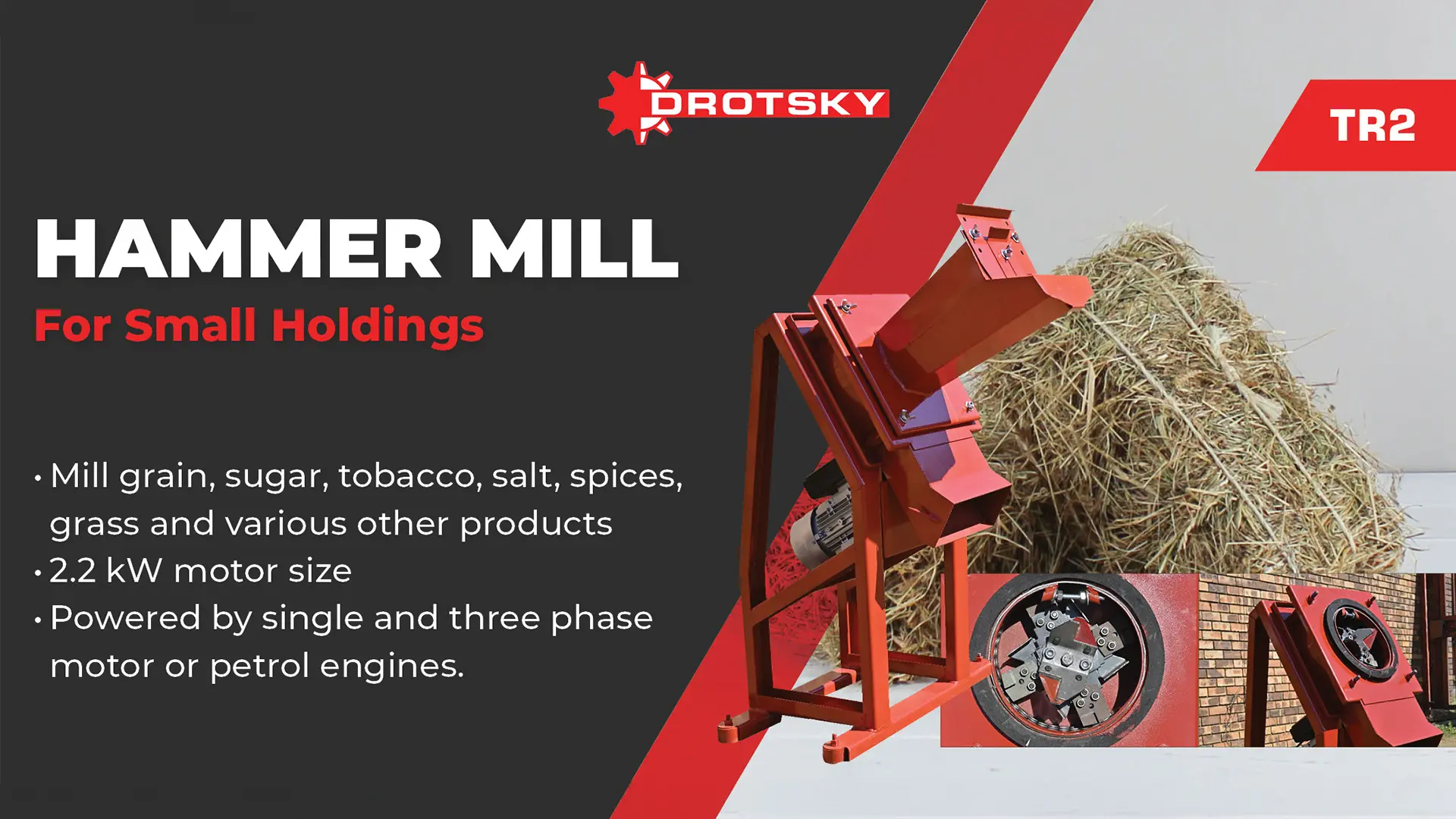T2R Hammer mill | Drotsky