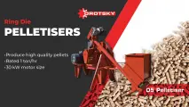 Ring die pelletisers | D5 Pelletiser | Drotsky