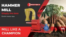 The M8 Hammer mill | Drotsky