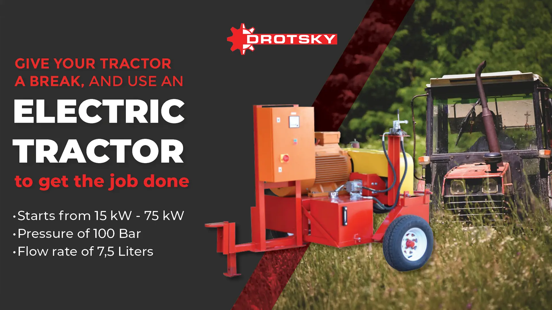 Electric tractors | Drotsky