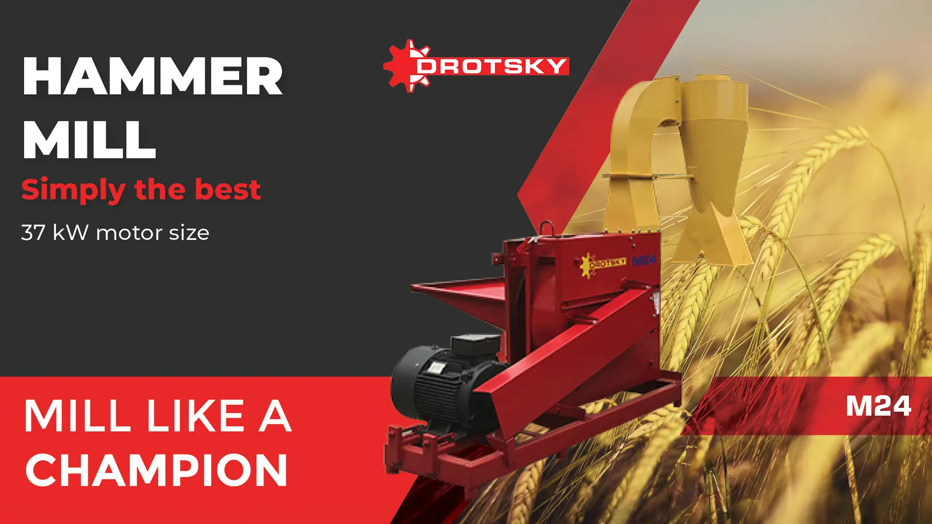 The M24 Hammer mill | Drotsky