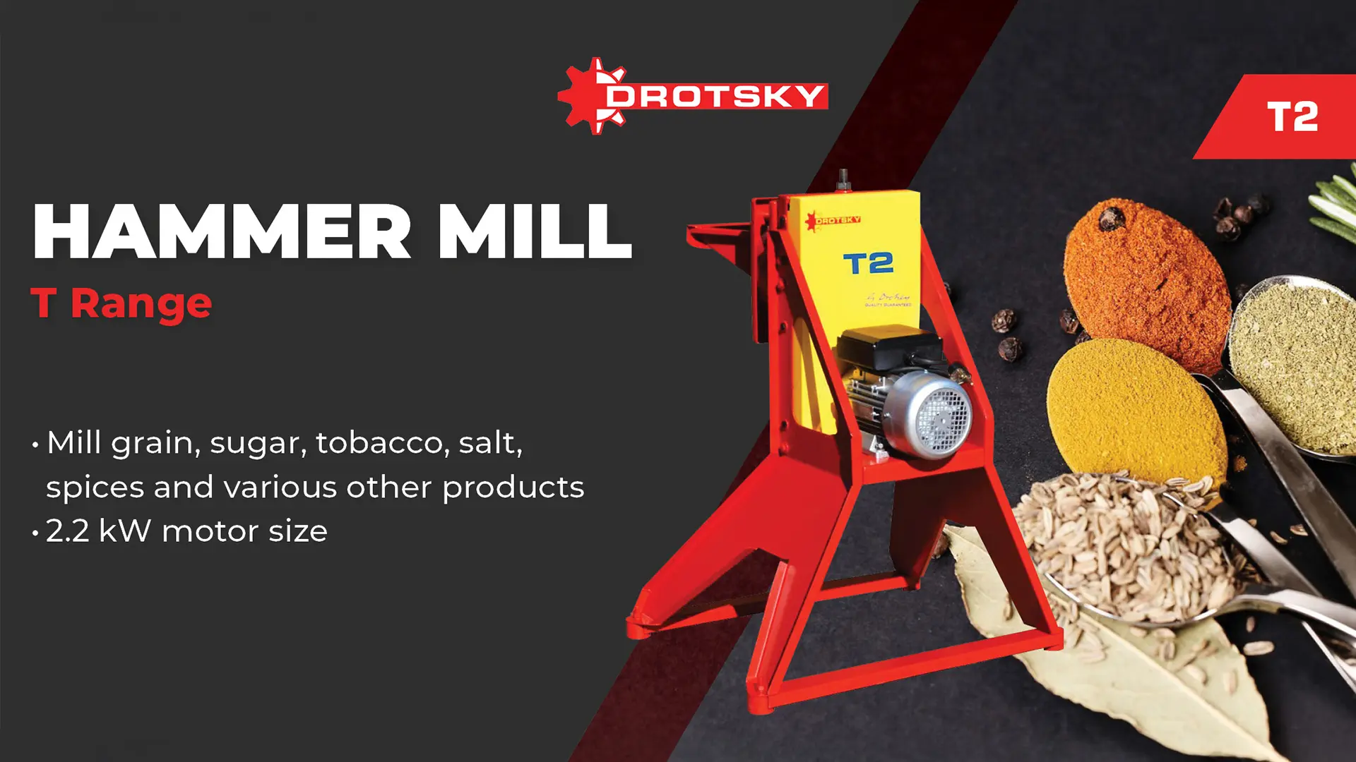 The T2 Hammer mill | Drotsky