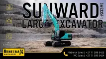 Sunward SWE335F-1 large excavator  | Powerful performance for heavy-duty earthmoving | Benetrax Machinery