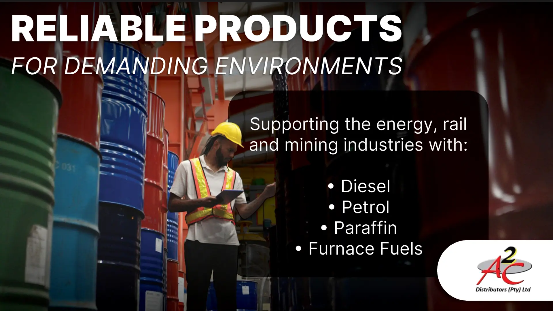 Reliable fuel products for demanding environments | A2C Distributors