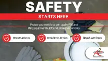 Quality PPE & lifting equipment for industrial workplaces | A2C Distributors