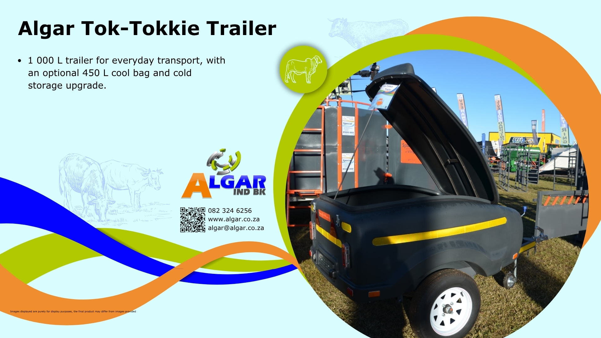 Algar Tok-Tokkie trailer | Algar Tok-Tokkie sleepwa