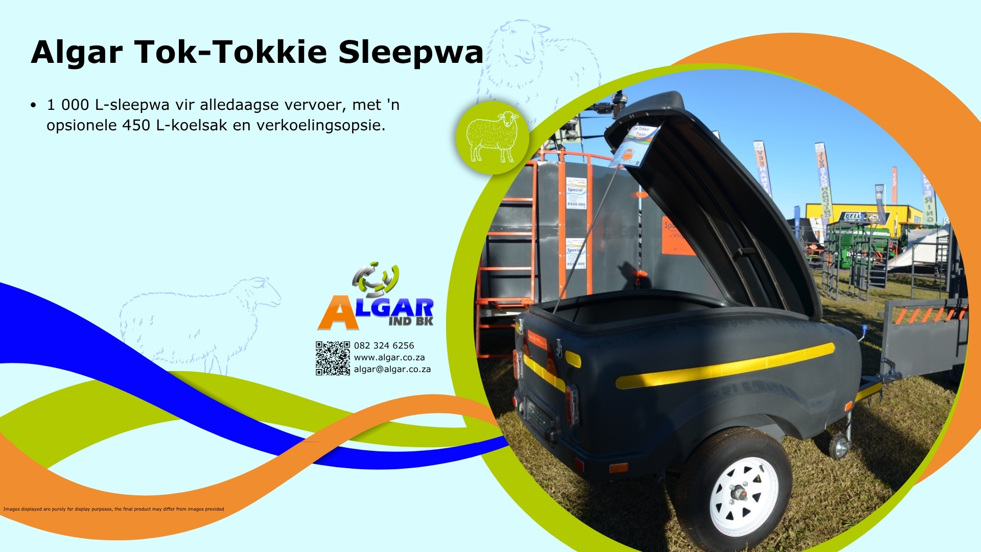 Algar Tok-Tokkie trailer | Algar Tok-Tokkie sleepwa