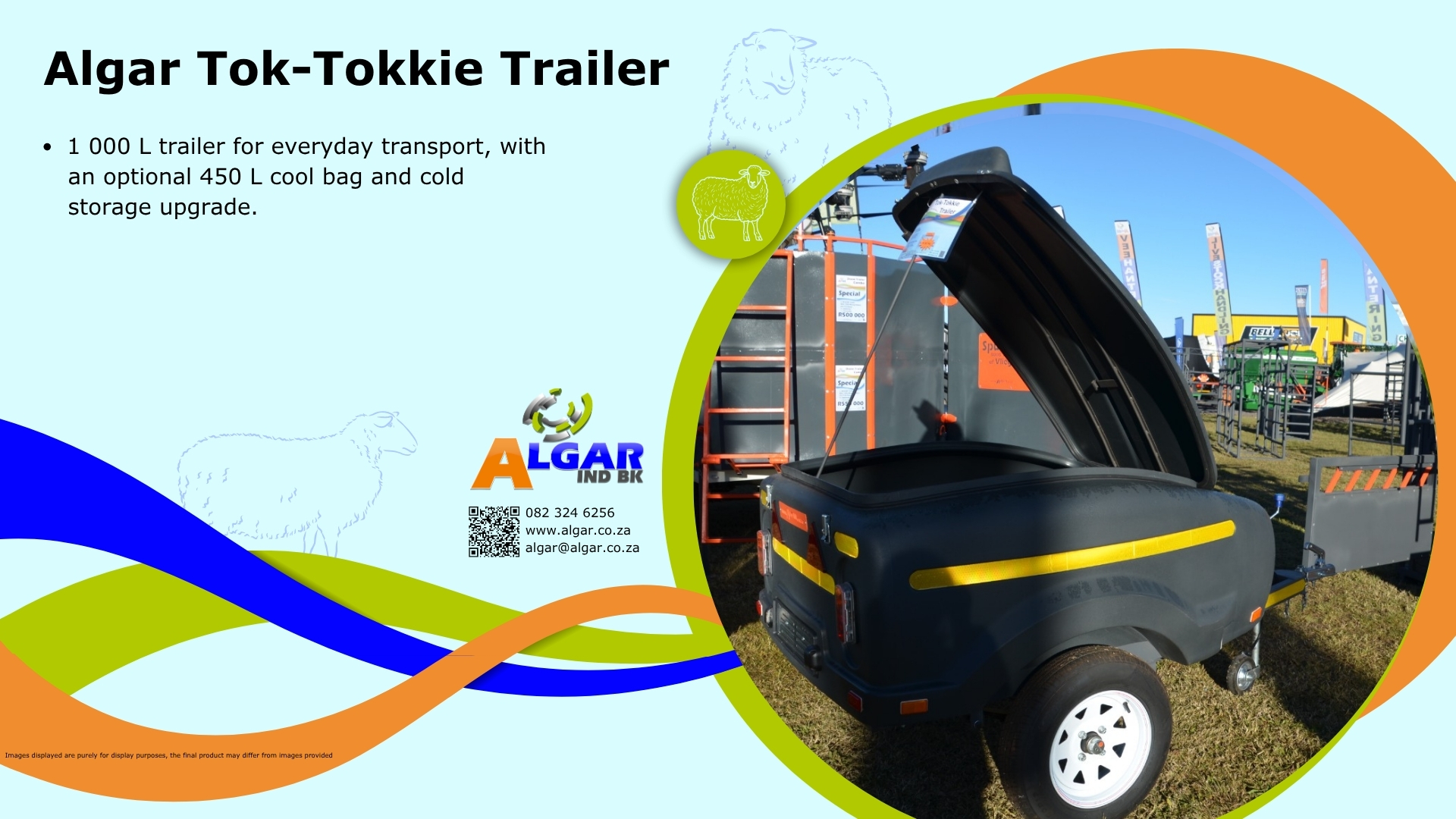 Algar Tok-Tokkie trailer | Algar Tok-Tokkie sleepwa