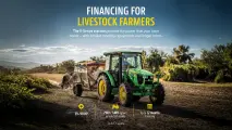 Financing for livestock farmers | John Deere the 5-Series tractor
