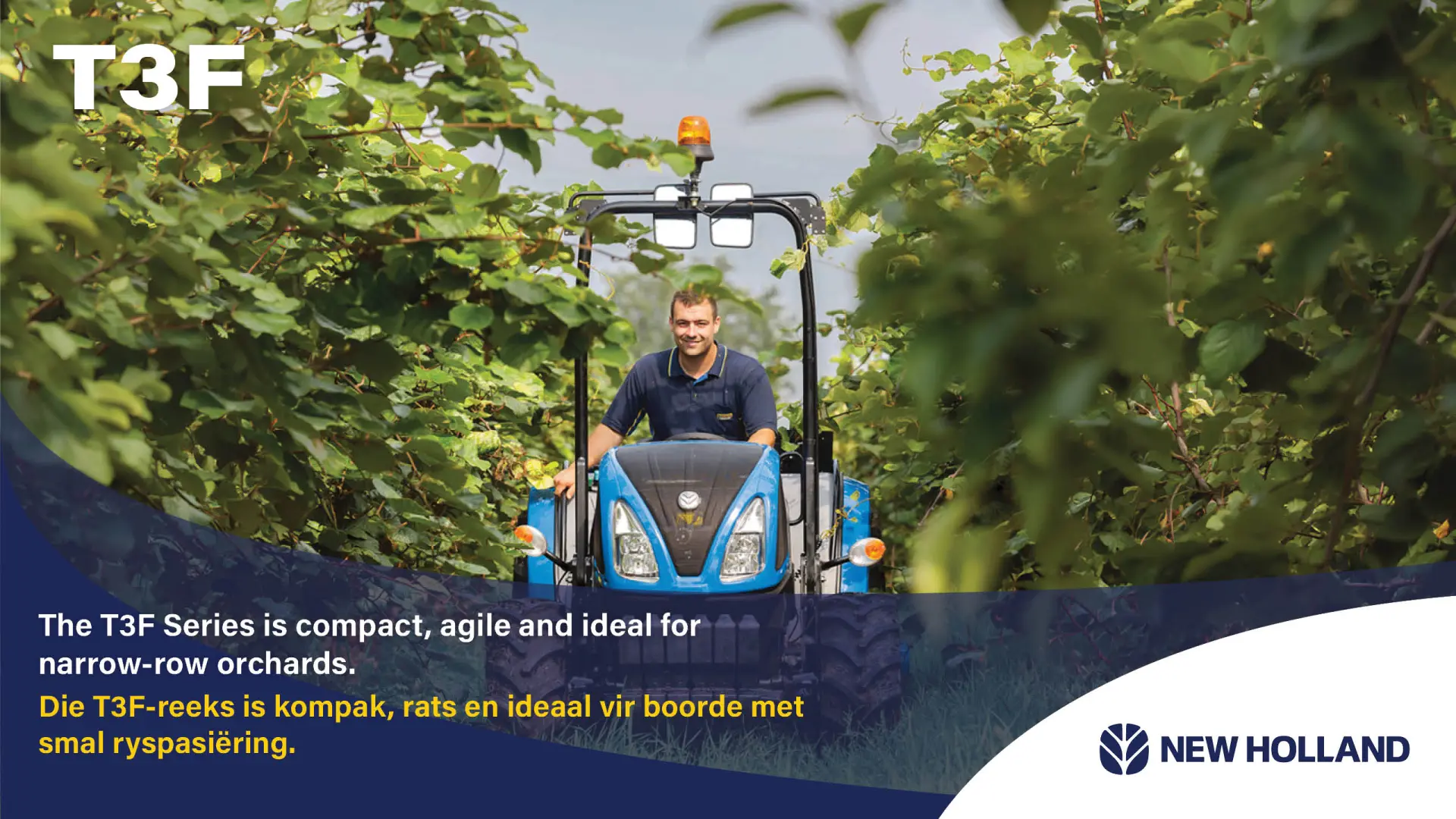 Discover the New Holland Orchard Range