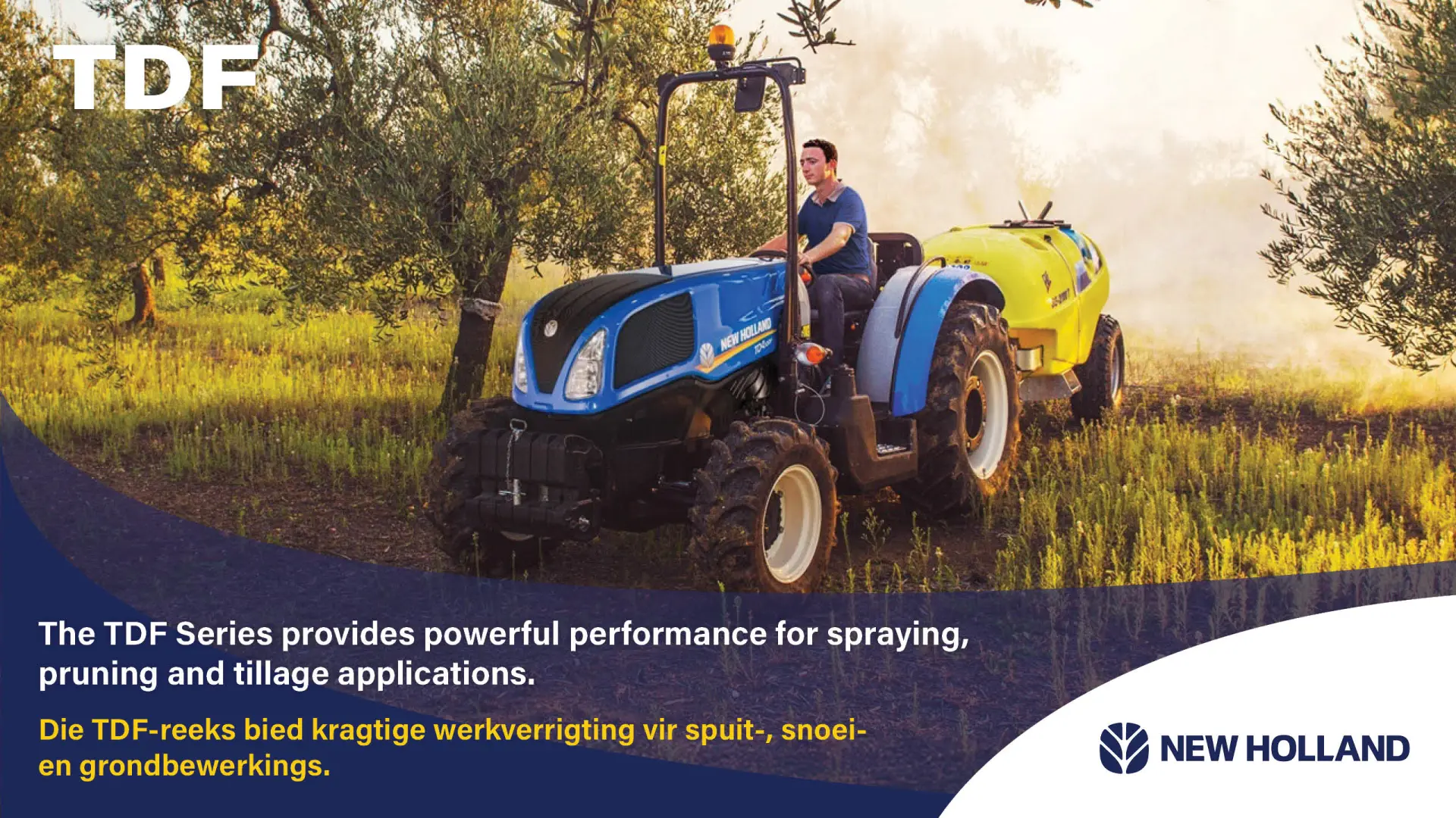 Discover the New Holland Orchard Range