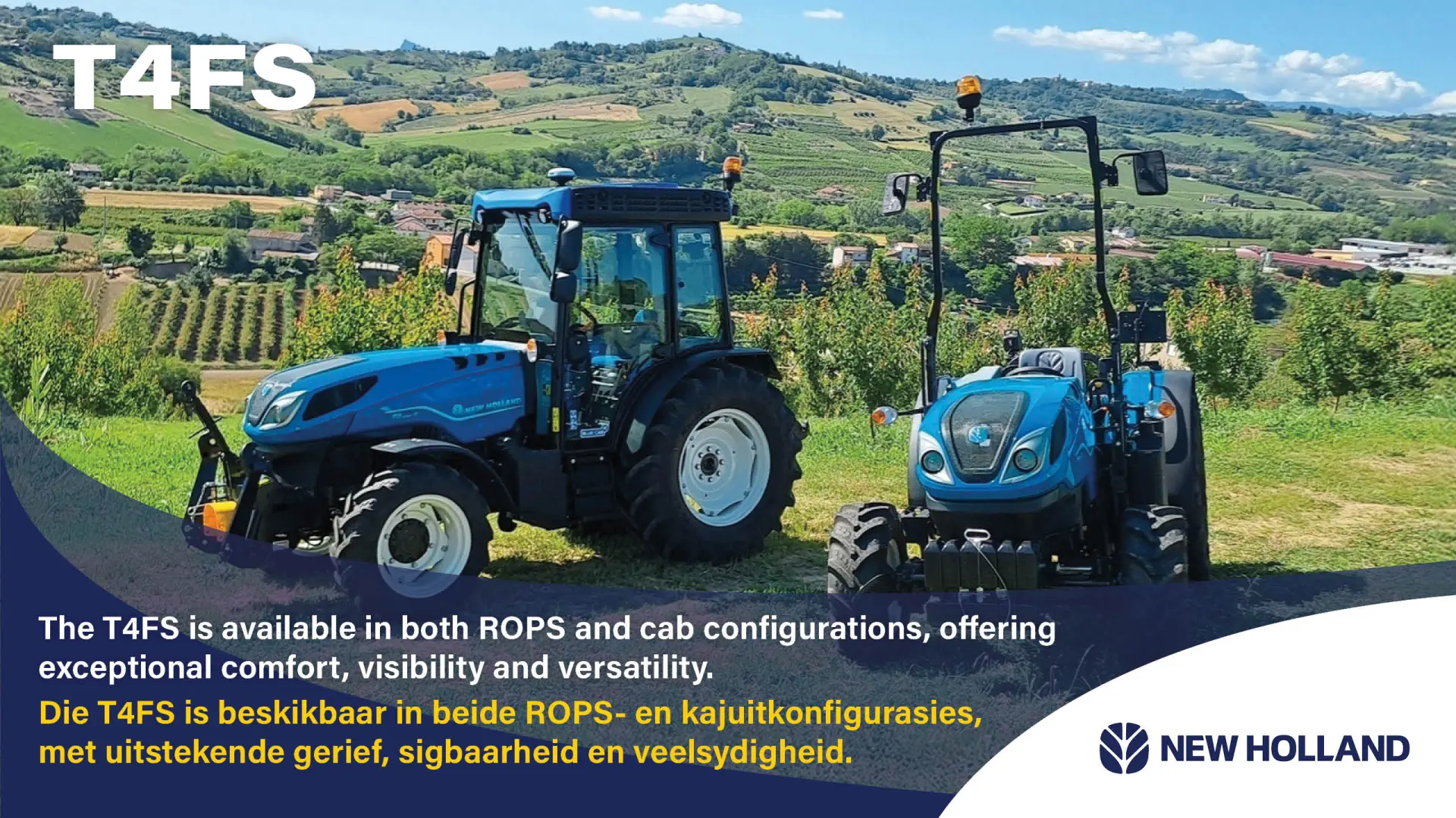 Discover the New Holland Orchard Range