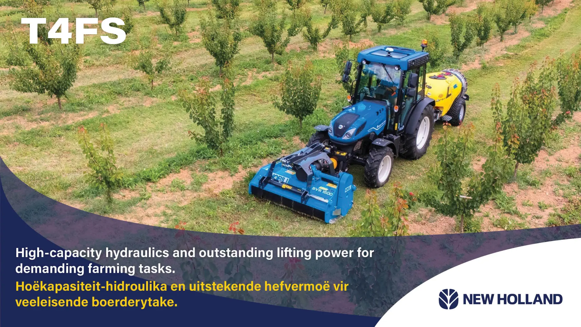 Discover the New Holland Orchard Range