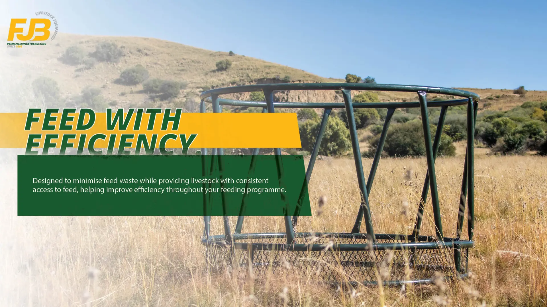 Feed with efficiency | FJB Equipment