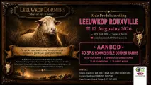 Leeuwkop Dormers 10de Produksieveiling | 12 Augustus 2026 | 11:00 | Leeuwkop Plaas, Rouxville