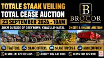 Brocor Total Cease Auction | 23 September 2026 | 10:00 | KZN