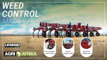 Weed control made easy | LEGEND Inter-Row Cultivator | Agri Afrika