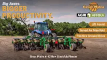 Big Acres | Bigger Productivity | Great Plains 6-12 Row Stackfold Planter | Agri Afrika 