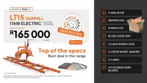 Bundle Deal 7 | LT15 Sawmill 11kW Electric | Wood-Mizer