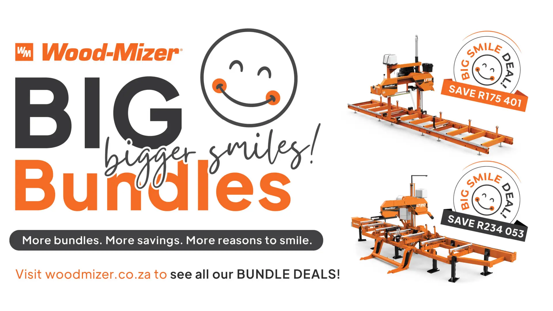Bundle Deal 7 | LT15 Sawmill 11kW Electric | Wood-Mizer