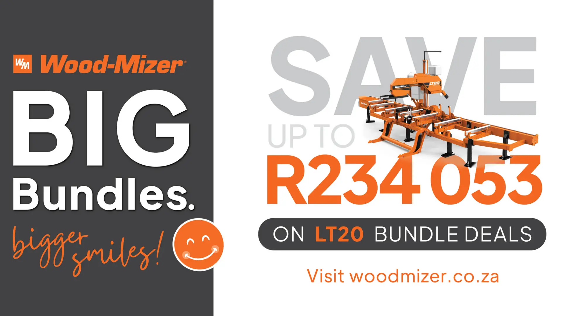BIG Bundles | BIGGER Smiles | See all our DEALS! | Wood-Mizer