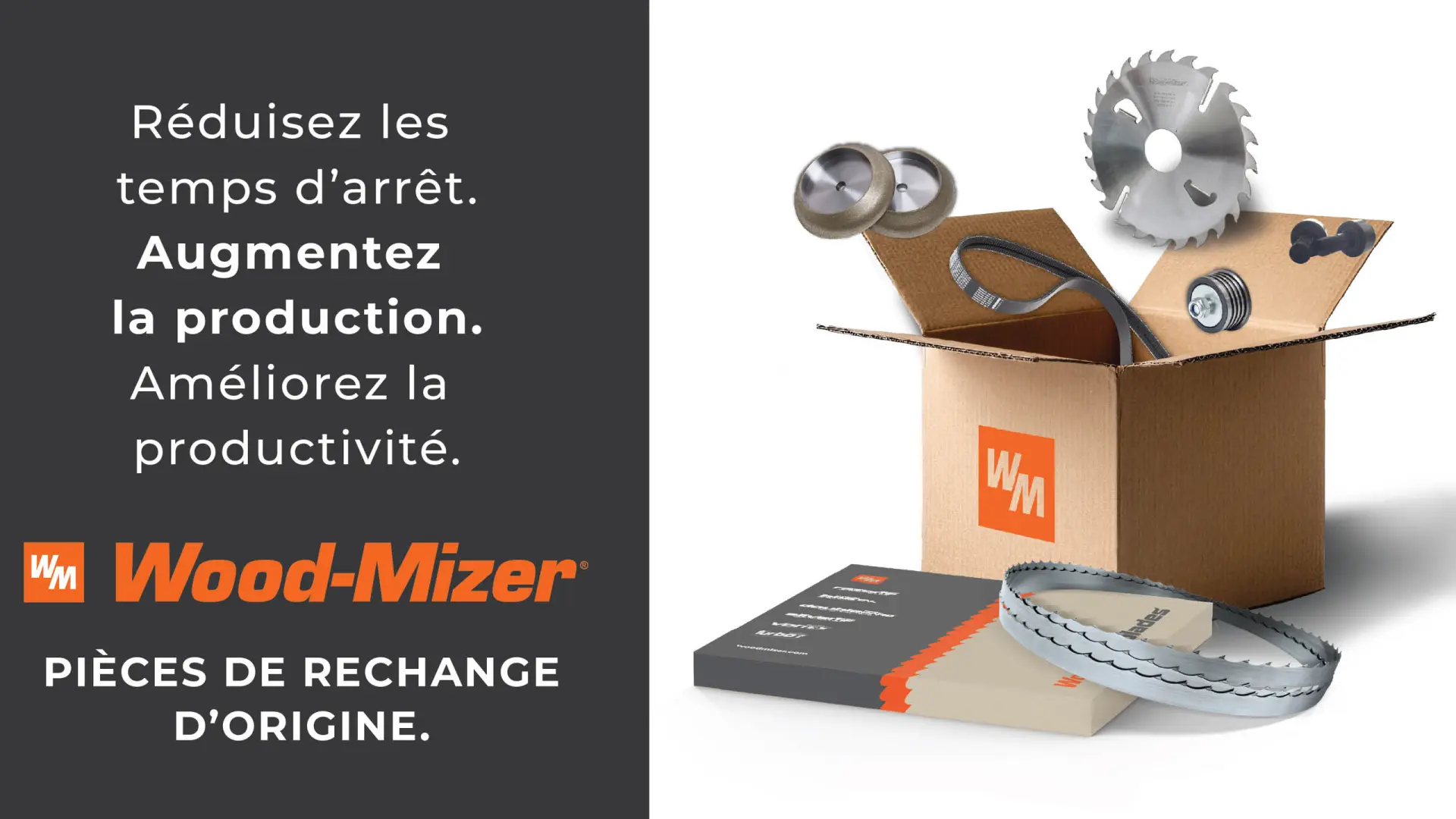 Réduisez les temps d’arrêt | Augmentez la production | Wood-Mizer