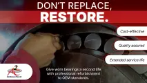Why buy new when you can restore? Save big on bearing refurbishment with A2C Distributors 