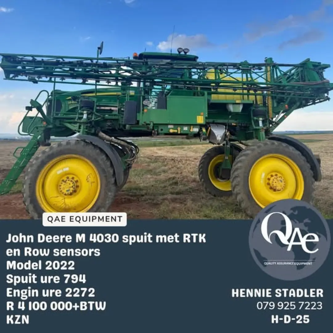 John Deere M4030 Spuit 2022 Model | Kwa-Zulu Natal | QAC Equipment
