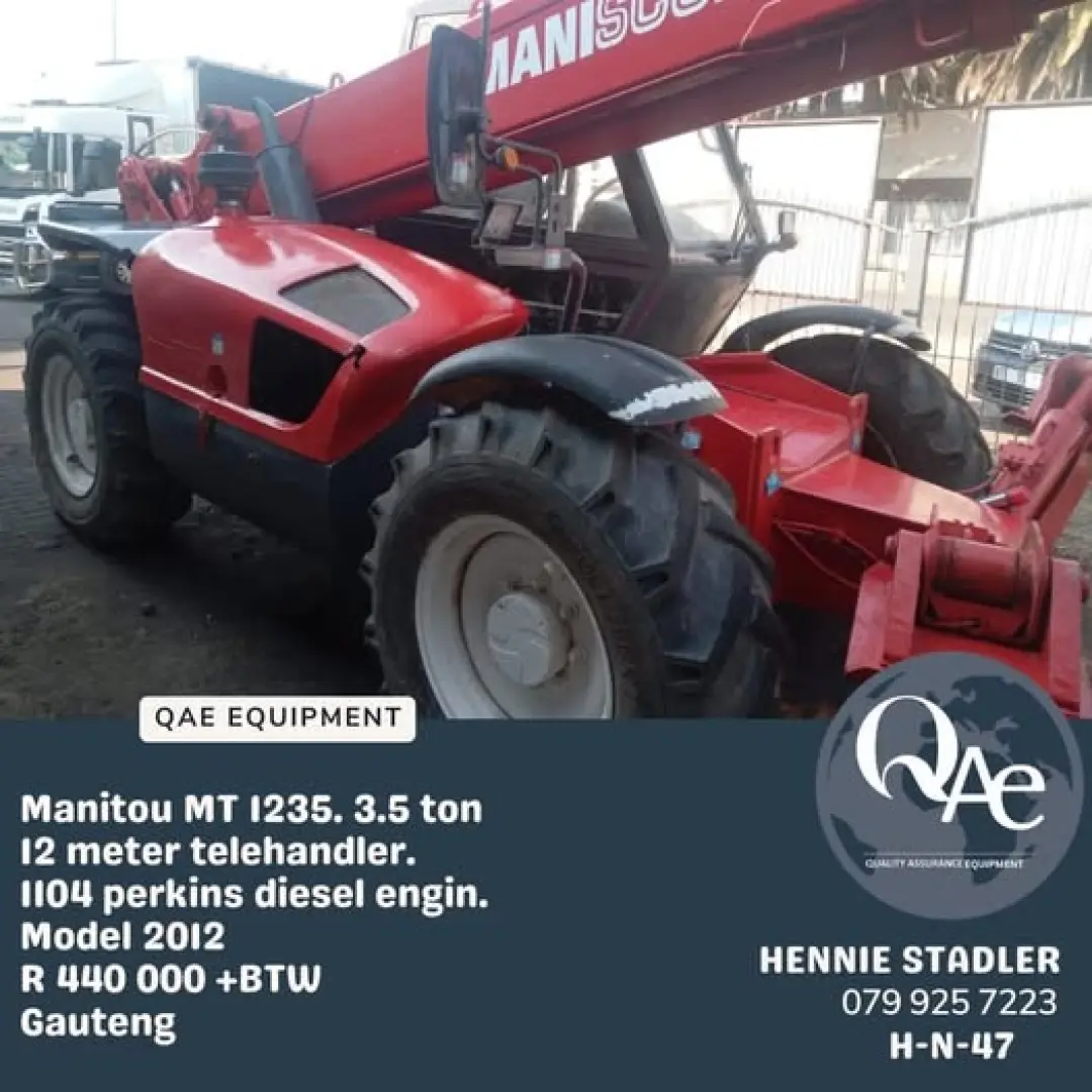 Manitou MT | 1325 2012 Model | QAC Equipment
