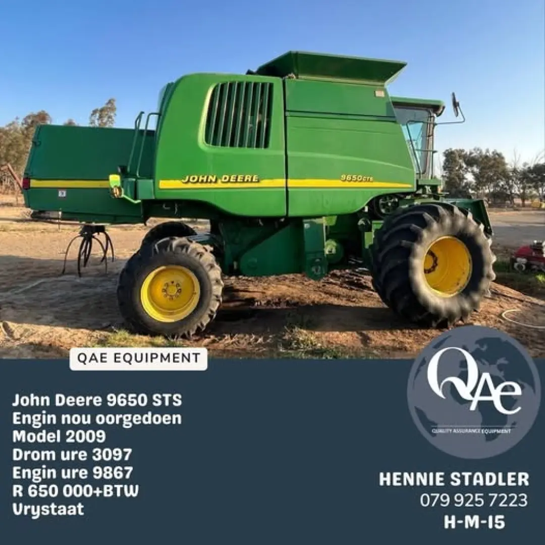 John Deere 9659 STS | Vrystaat | QAC Equipment