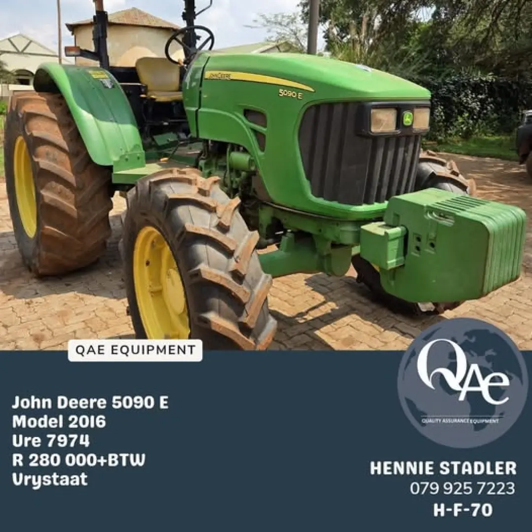 John Deere 5090E 2016 Model | 7974 Hours | QAC Equipment